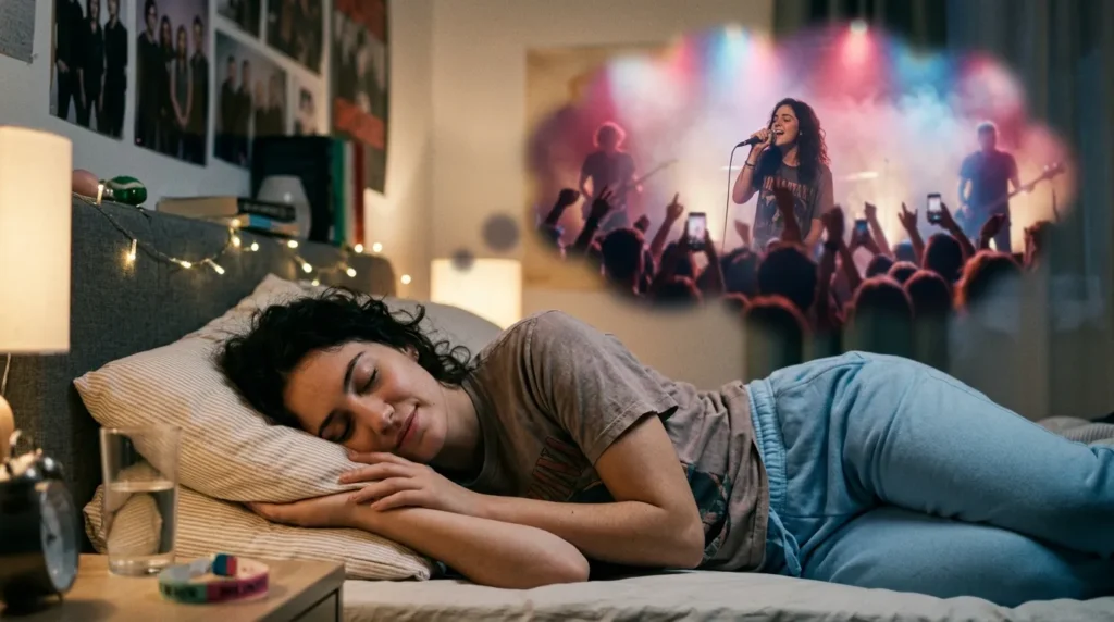 Dreaming of Performing at a Concert