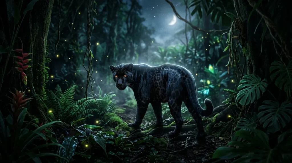 Spiritual Symbolism of a Black Jaguar in Dreams