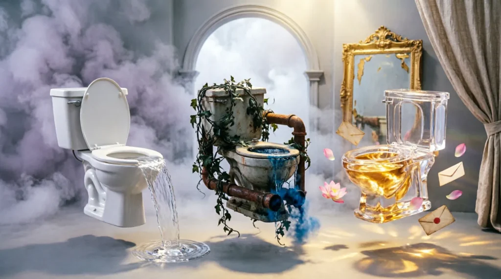 Spiritual Symbolism of Different Toilet Dreams