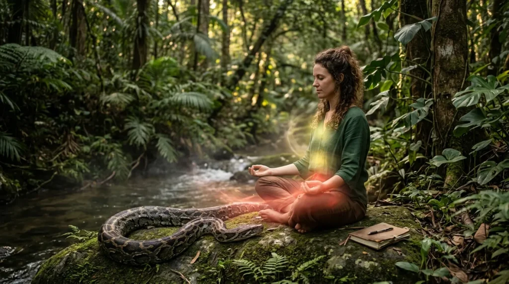 Big Snake Dream Meaning and Chakra Energy