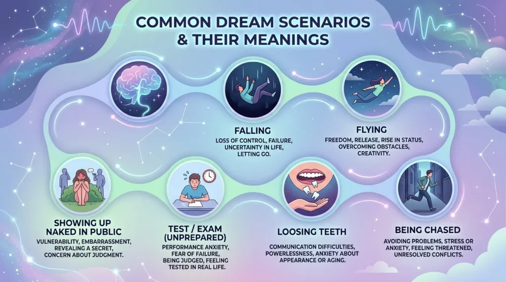 Common Dream Scenarios and Their Meanings