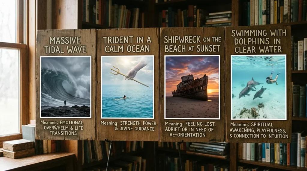 Common Ocean Dream Scenarios and Their Spiritual Meanings
