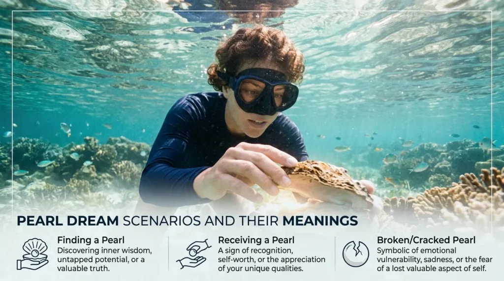 Common Pearl Dream Scenarios and Their Meanings
