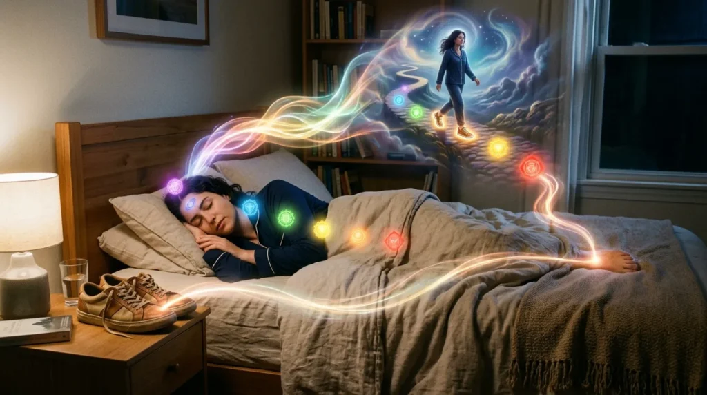 Connection Between Shoe Dreams and Chakras