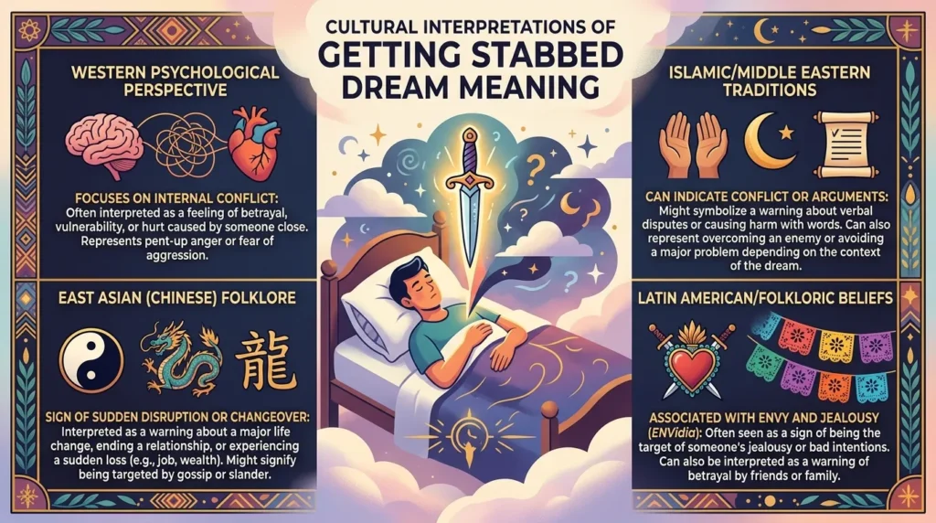 Cultural Interpretations of Getting Stabbed Dream Meaning
