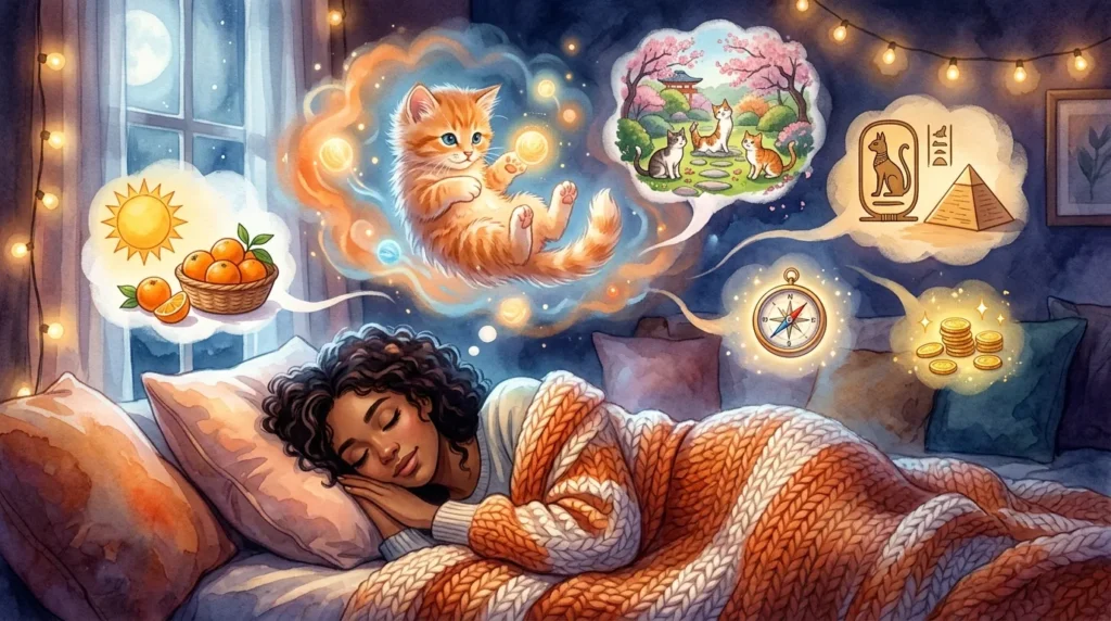 Cultural Interpretations of Orange Kitten Dreams