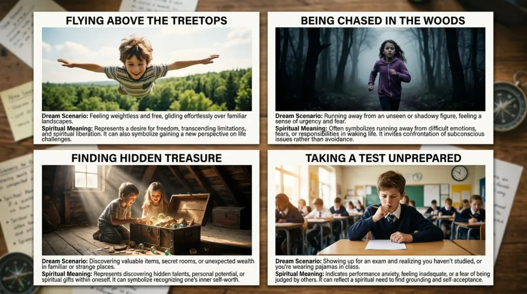 Different Childhood Dream Scenarios and Their Spiritual Meanings