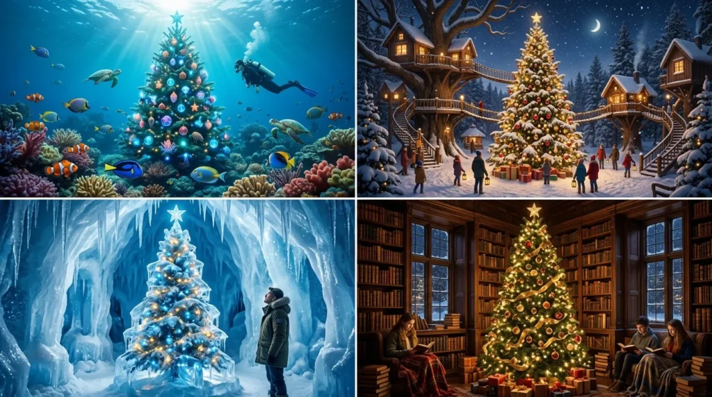 Different Christmas Tree Dream Scenarios
