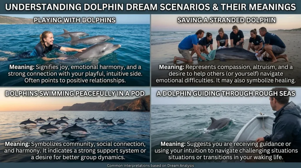 Different Dolphin Dream Scenarios and Their Meanings