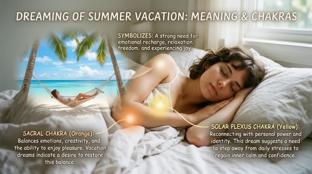 Dream About Summer Vacation Meaning and Chakras