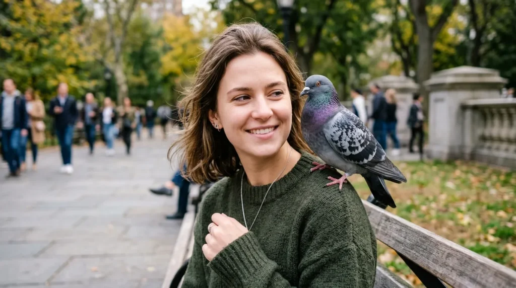 Dream of Pigeon Sitting on Your Shoulder