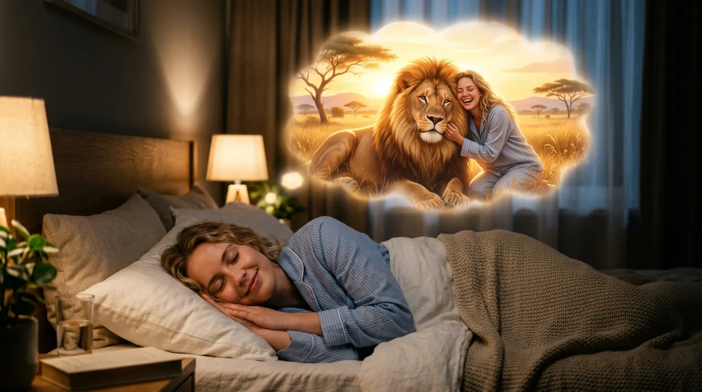 Dreaming About Friendly Lion 