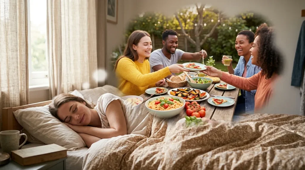 Dreaming About Sharing Food
