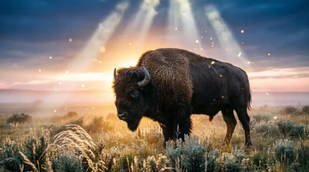 Emotional Messages Behind Bison Dream Meaning