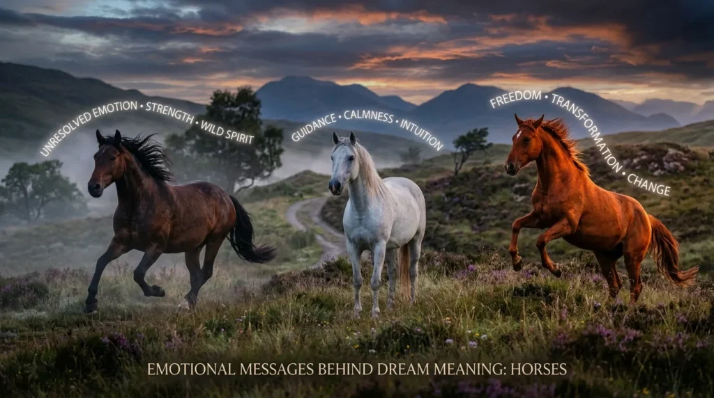 Emotional Messages Behind Dream Meaning Horses