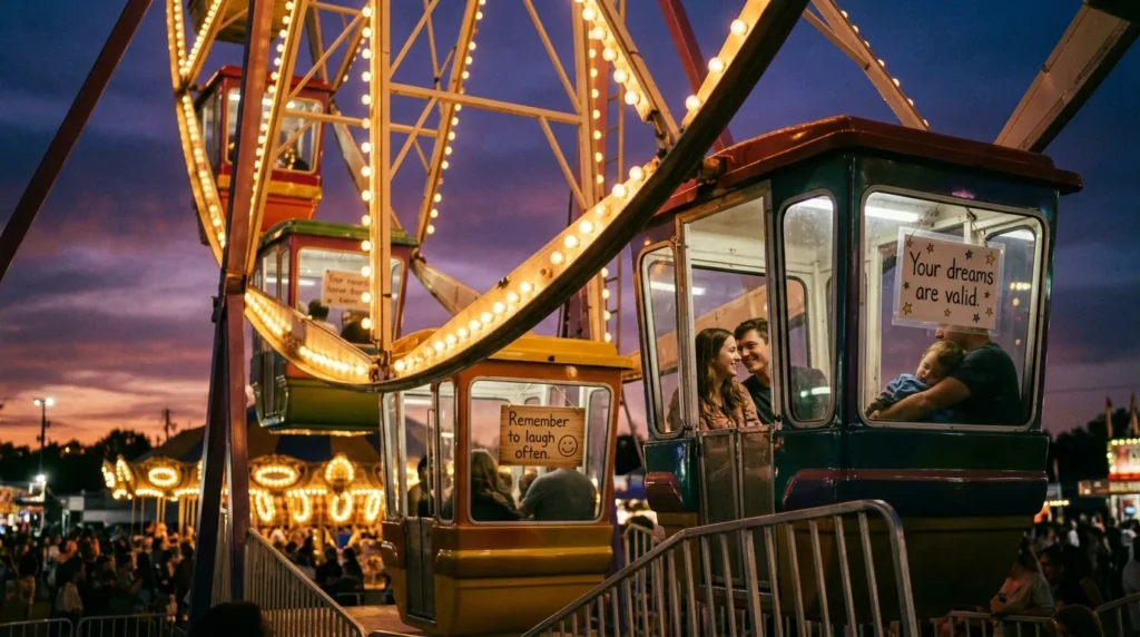 Emotional Messages Hidden Inside Ferris Wheel Dreams
