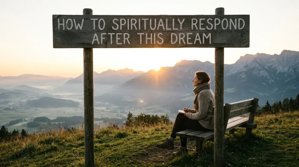 How to Spiritually Respond After This Dream