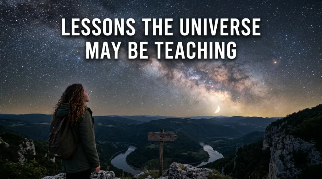 Lessons the Universe May Be Teaching