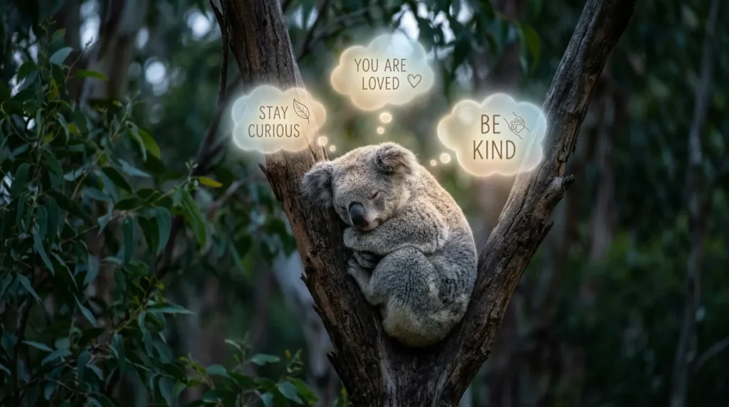 Positive Messages Hidden Within Koala Dreams