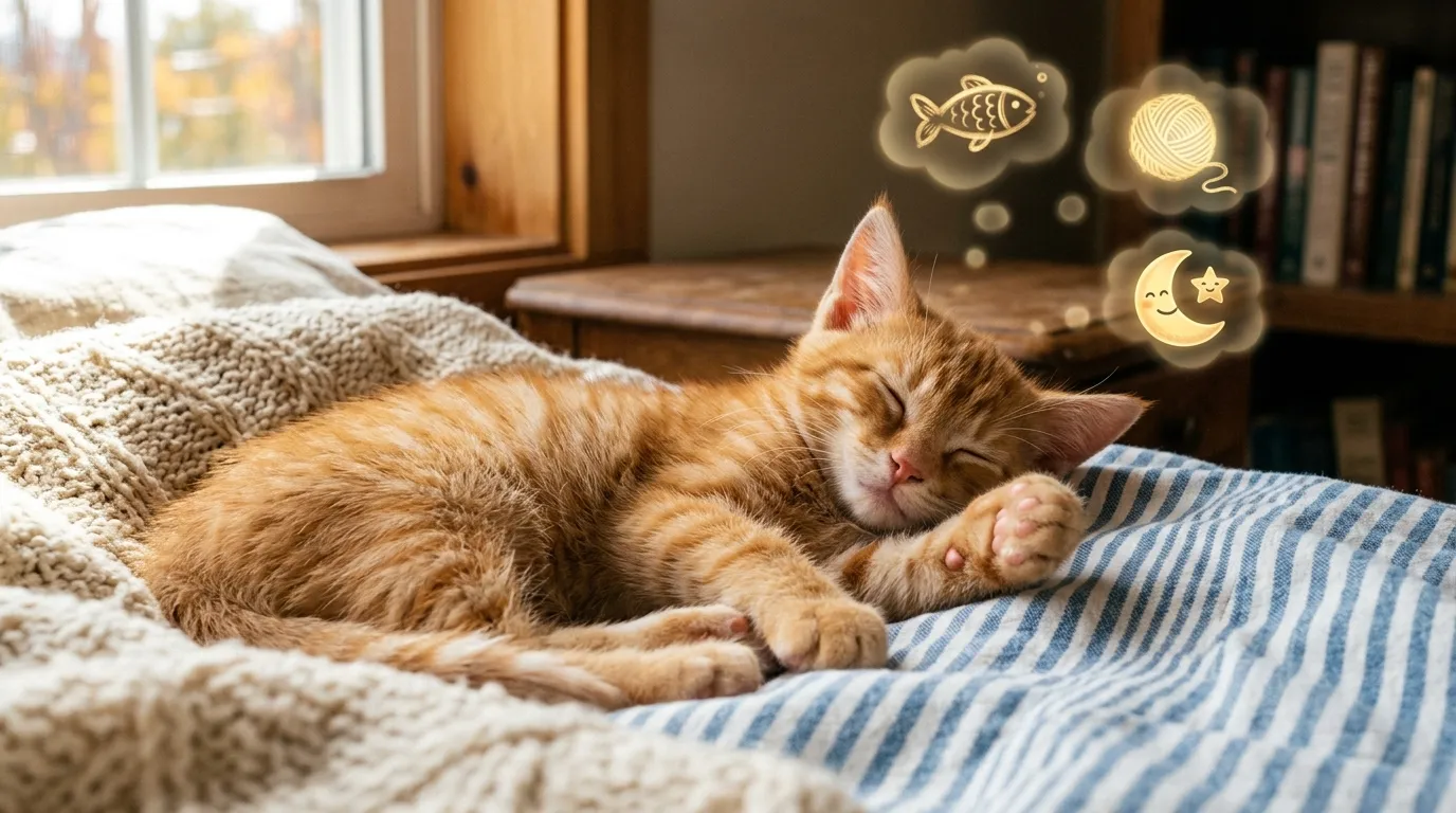 Positive Signs Associated With Orange Kitten Dreams