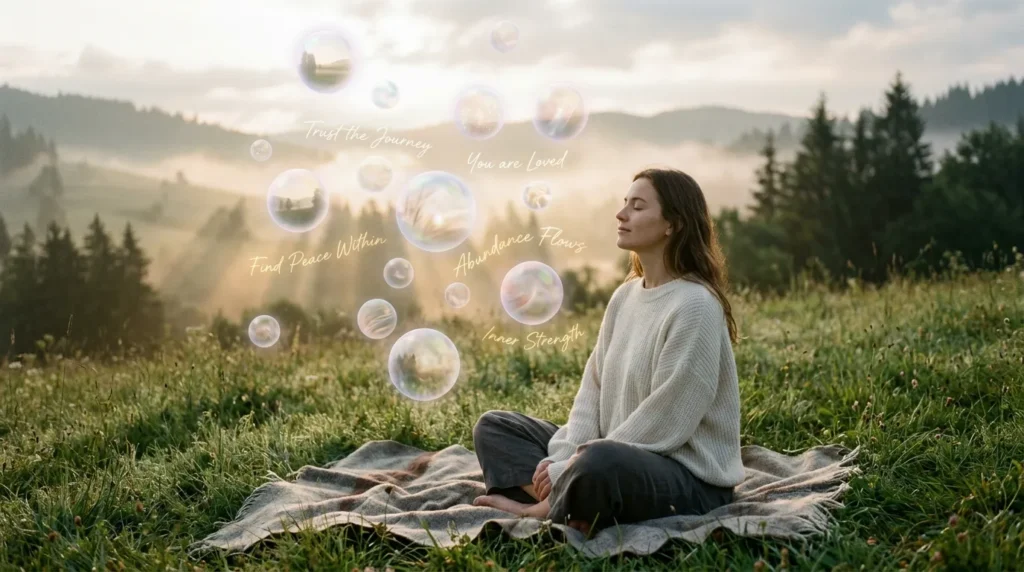 Positive Spiritual Messages Hidden in Floating Dreams