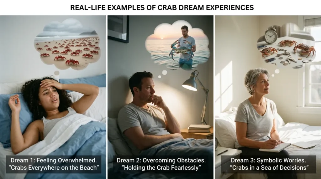 Real-Life Examples of Crab Dream Experiences