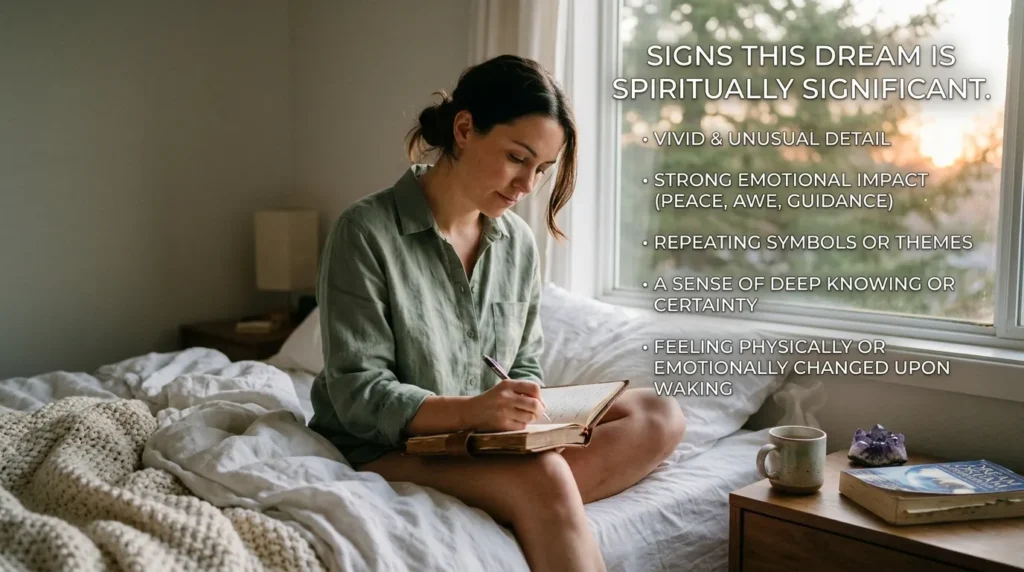 Signs This Dream Is Spiritually Significant