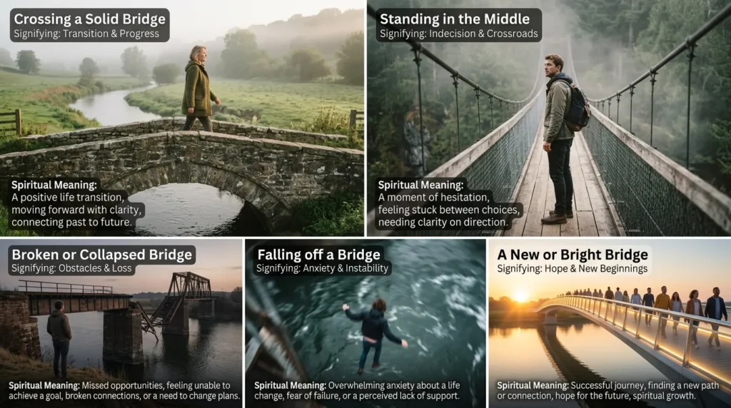 Spiritual Meaning of Different Bridge Dream Scenarios
