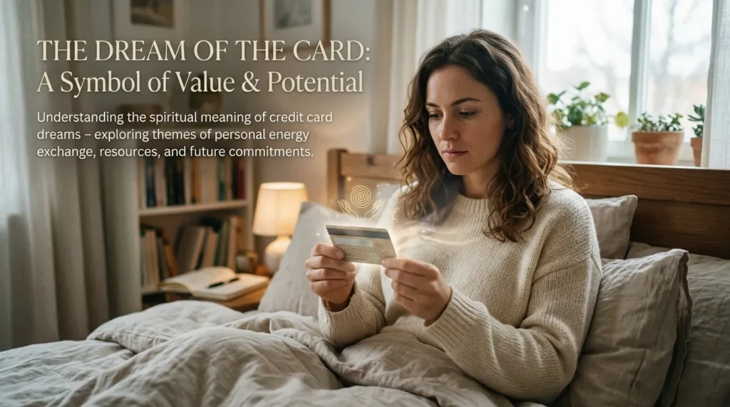 Spiritual Meaning of Dreaming About Credit Card Dream Meaning: Understanding the Symbol