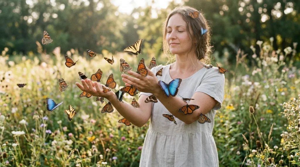 Spiritual Meaning of Dreaming About Many Colorful Butterflies