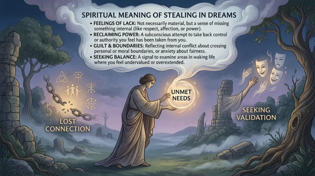 Spiritual Meaning of Dreaming About Stealing Dream Meaning