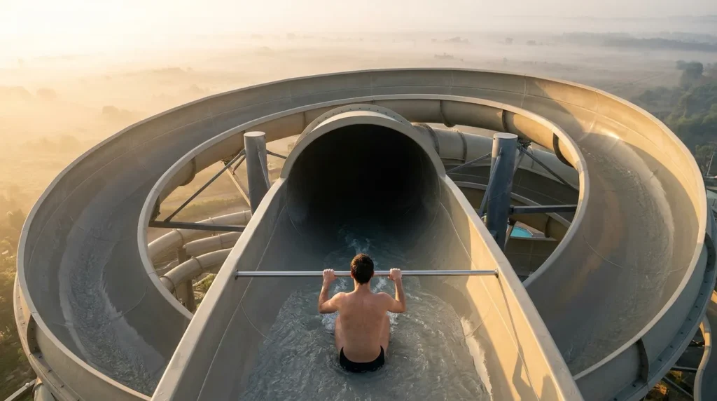 What Does the Waterslide Represent Spiritually?