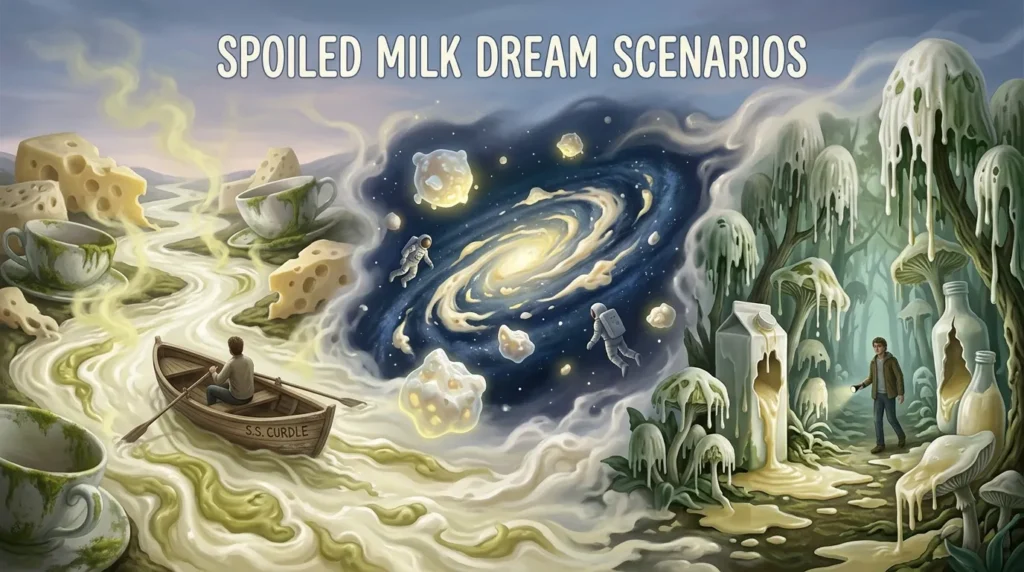 Different Spoiled Milk Dream Scenarios