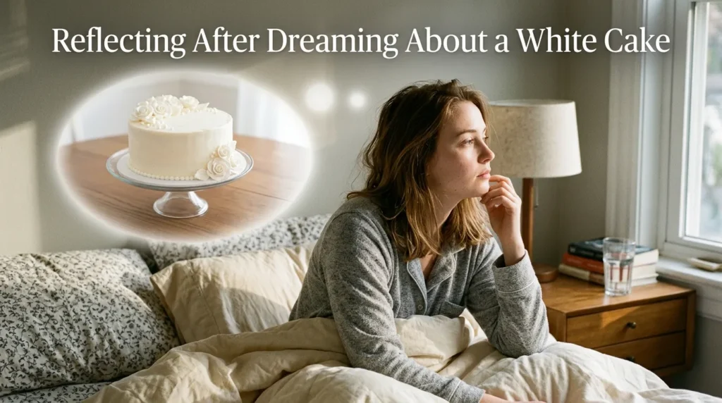 How to Reflect After Dreaming About a White Cake