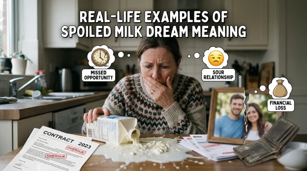 Real-Life Examples of Spoiled Milk Dream Meaning